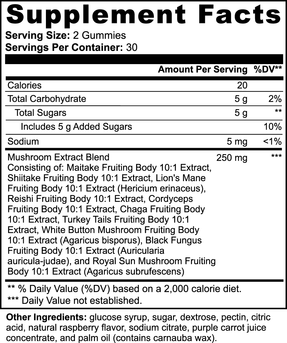 Flow State Mushroom Gummies